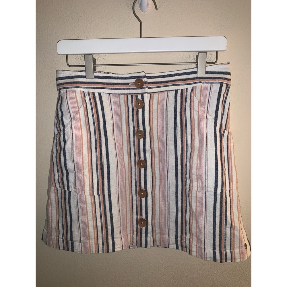Roxy Striped Skirt Women’s Size Medium